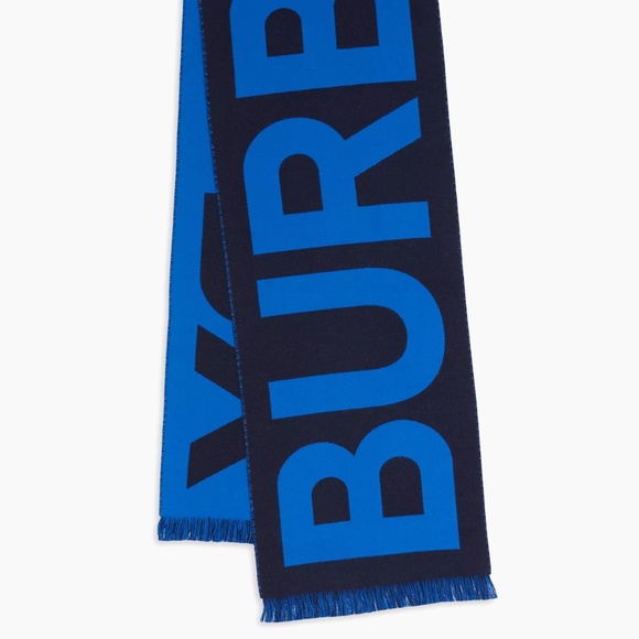 Burberry Logo Wool scarf - Picture 1 of 2